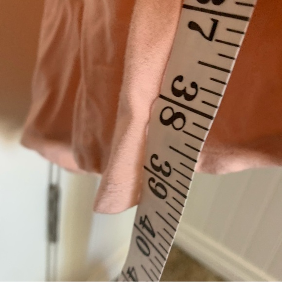 Agnes & Dora Blush Pink Swing Tunic Length Vest size XL with Pockets - Picture 6 of 8